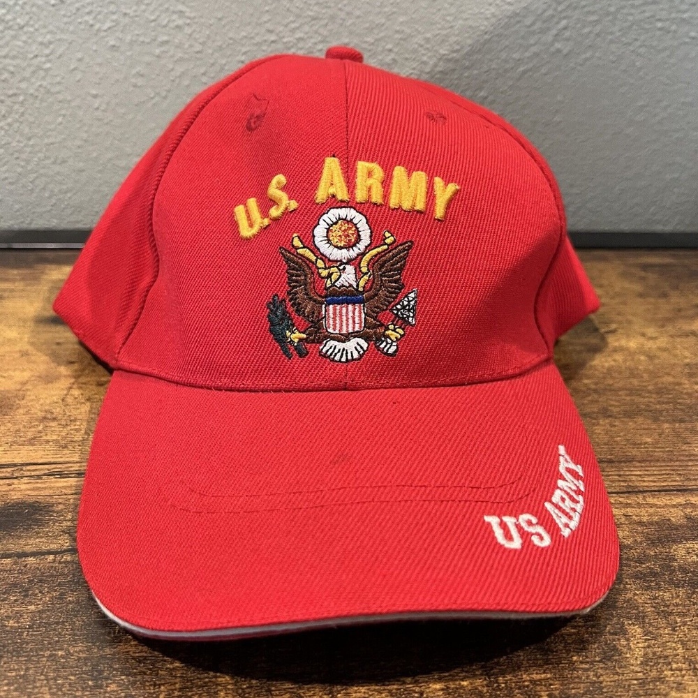 United States Army Hat Presidential Seal US Adjustable Strap Cap